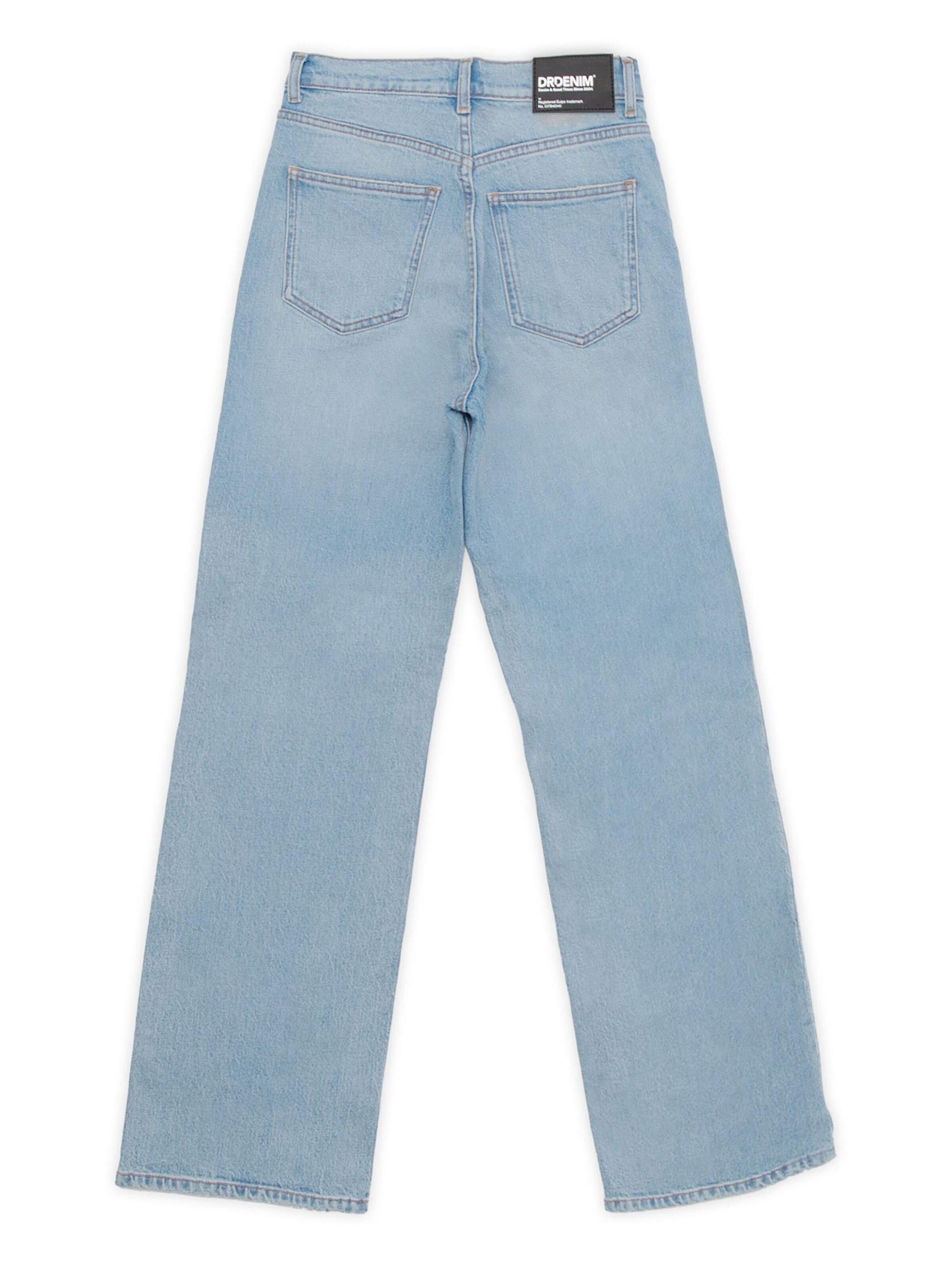 Dr. Denim Regular Jeans 'Echo High Straight' in Blauw