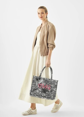 CODELLO Shopper OMG-Stickerei in Schwarz