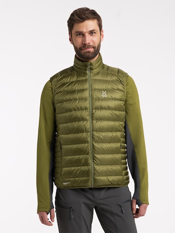 Haglöfs Sports Vest 'Roc Down' in Green: front