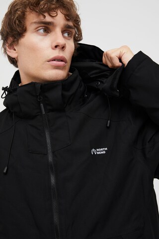 North Bend Winter Jacket 'Octa' in Black