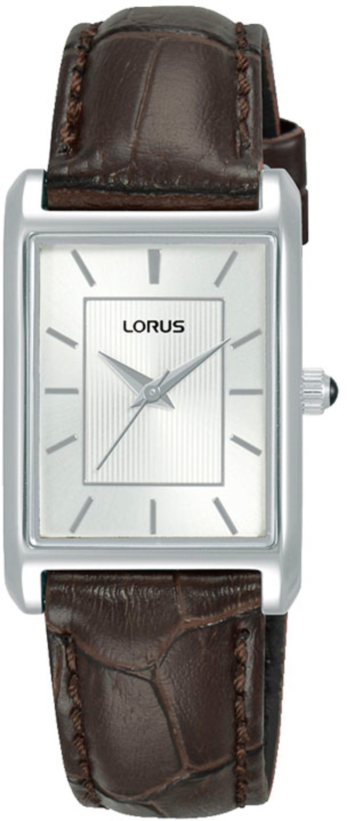 LORUS Analog Watch in Brown: front