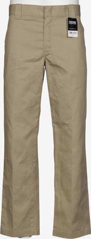 DICKIES Stoffhose 36 in Beige: Vorderseite