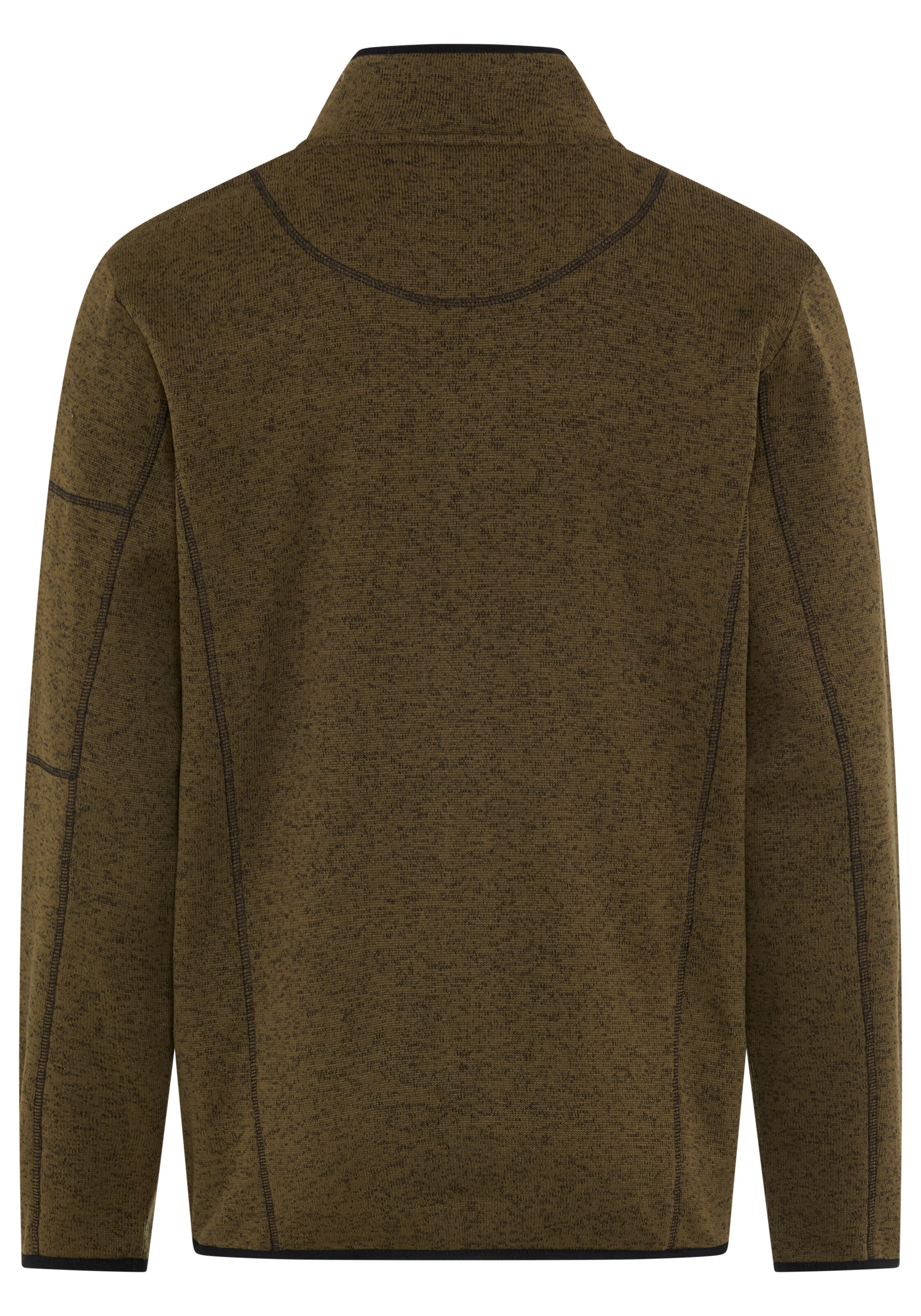 Man's World Fleece Jacket in Green