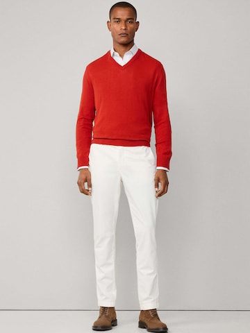 Pull-over Hackett London en rouge