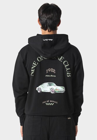Pas De Monaco Sweatshirt 'Le Mans 88' in Black: front