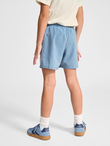 Hummel Loosefit Sportshorts 'Pulse' in Blau
