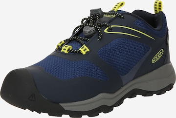 Scarpa bassa 'WANDURO' di KEEN in blu: frontale