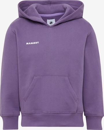 MAMMUT Athletic Sweatshirt in Purple: front