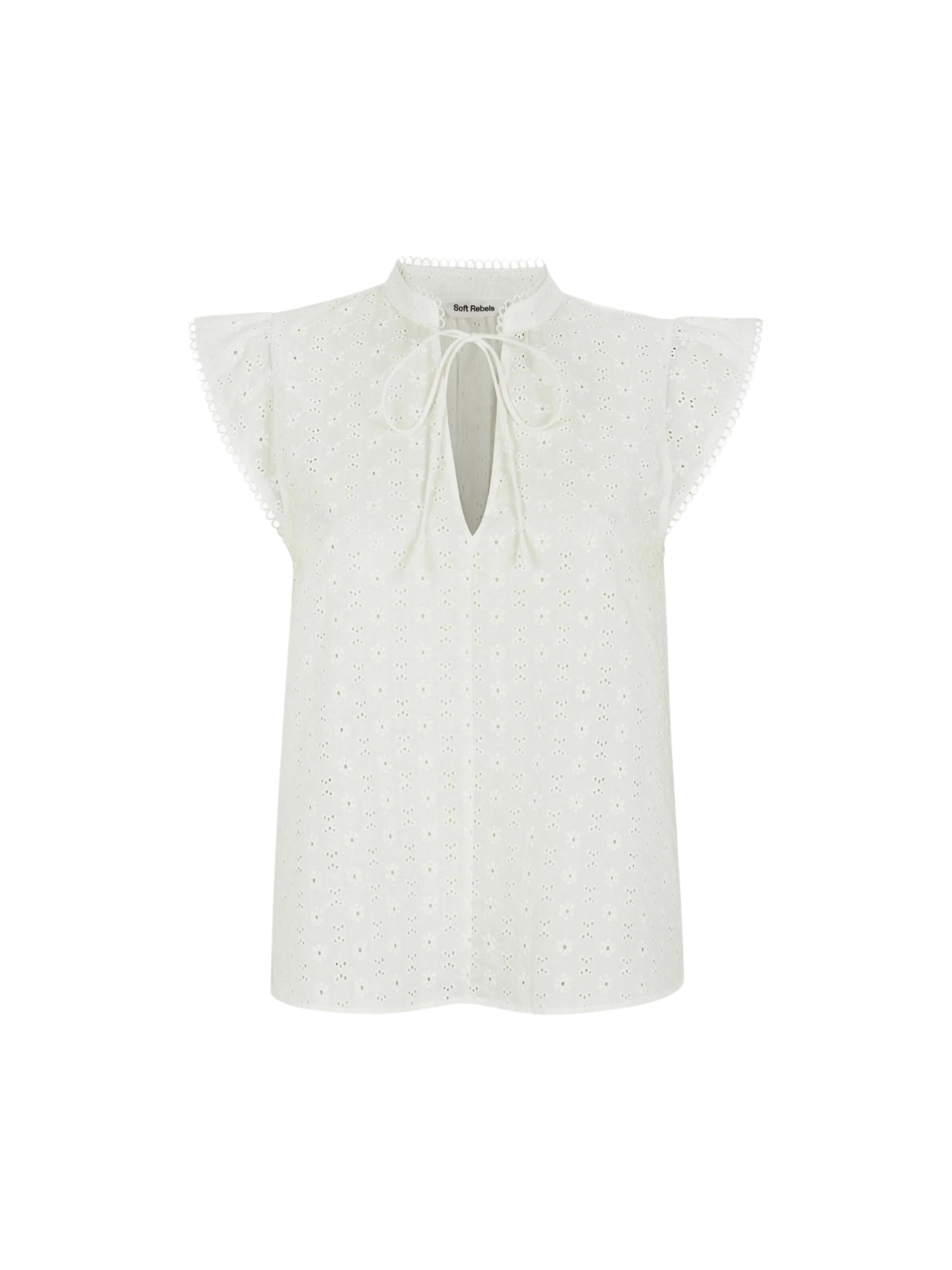 Camicia da donna 'Daniela' di Soft Rebels in bianco: frontale