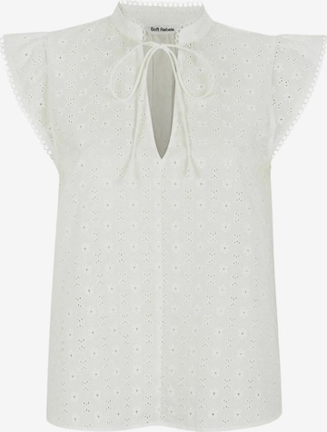 Camicia da donna 'Daniela' di Soft Rebels in bianco: frontale