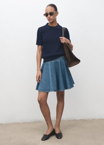 MANGO Rock 'Danae' in Blau