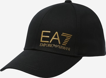 juoda EA7 Emporio Armani Kepurė: priekis