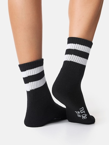Nur Die Athletic Socks ' Kurzsocken ' in Grey