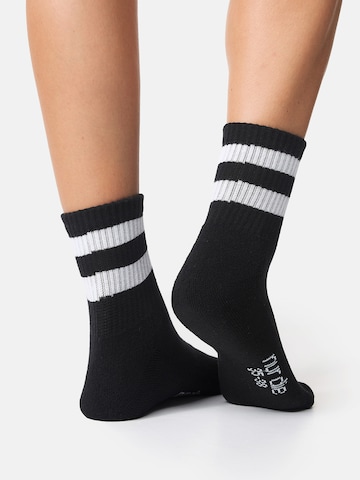 Nur Die Sportsocken ' Kurzsocken ' in Grau