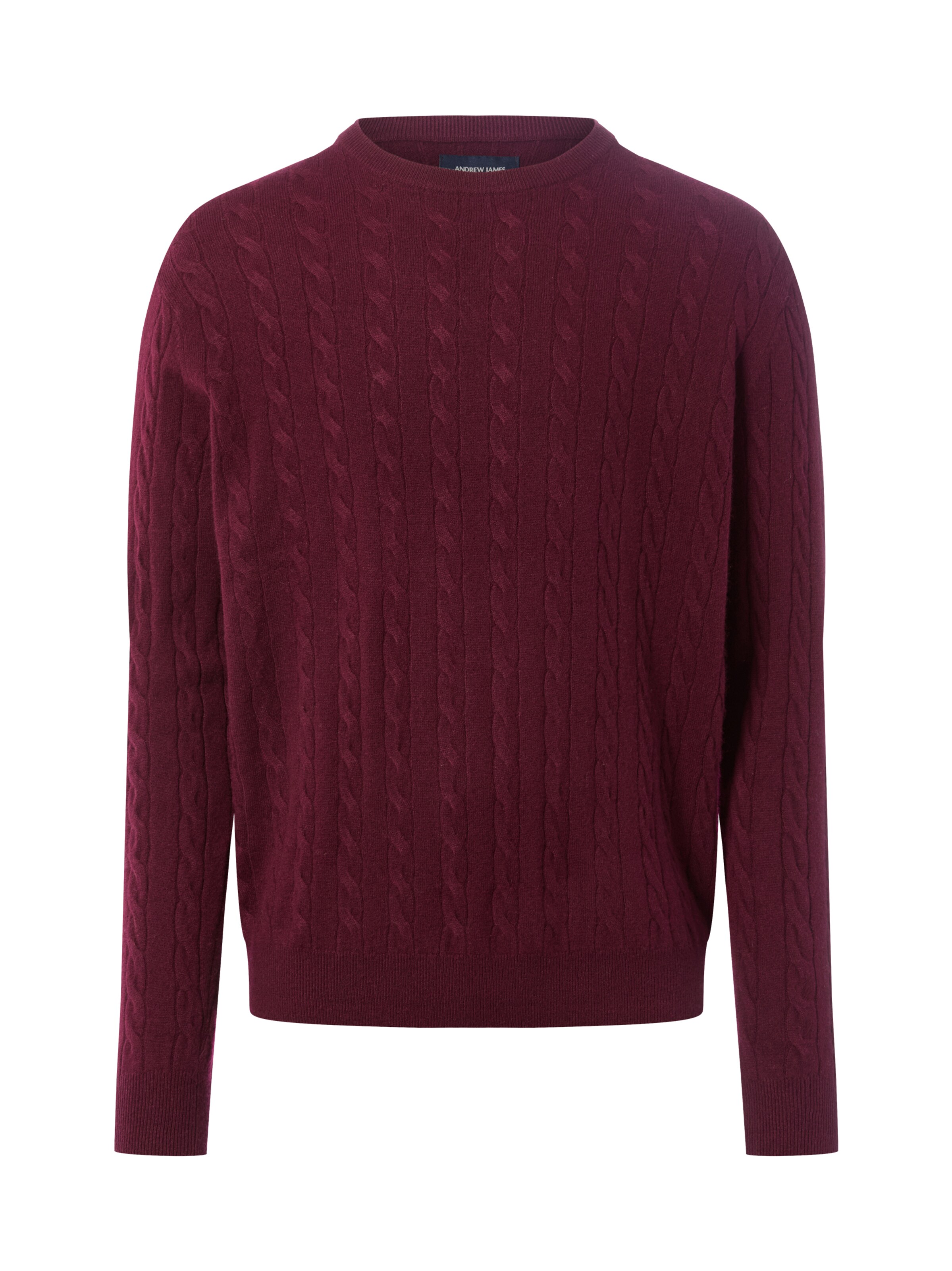 Andrew James Sweater in Red: front