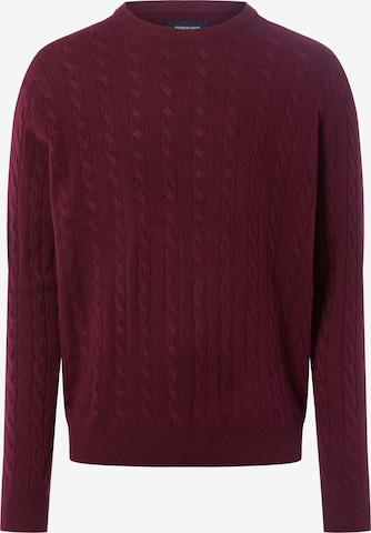 Pull-over Andrew James en rouge : devant