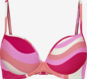 TRIUMPH Push-up Bügel-Bikini-Top ' Summer Mix & Match ' in Lila: Vorderseite