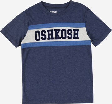 T-Shirt OshKosh en bleu : devant