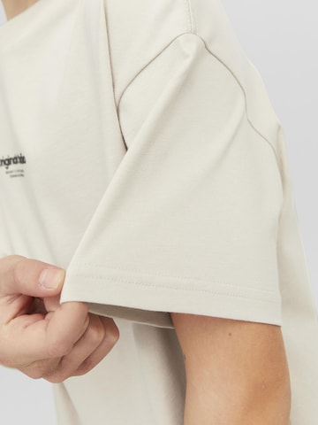 JACK & JONES MINI Shirt 'JORVesterbro' in Beige