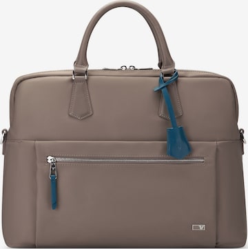 Roncato Document Bag in Brown: front