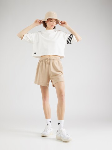 ADIDAS ORIGINALS Loosefit Shorts in Beige