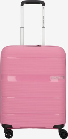 American Tourister Trolley 'Linex' 4-Rollen in Pink: predná strana