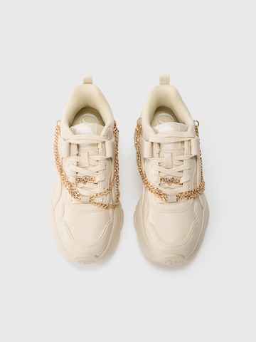 smėlio BUFFALO Sportbačiai be auliuko 'BLISS CHAIN'