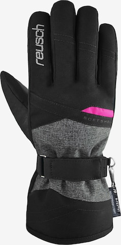 REUSCH Athletic Gloves in Grey