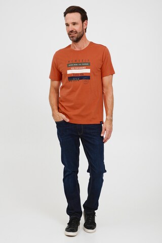 FQ1924 Shirt 'NIVAN' in Orange