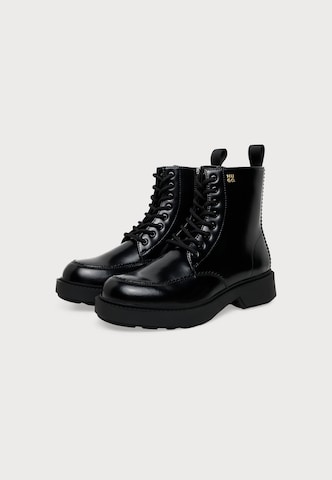 Bottines à lacets 'Angey' HUGO en noir : devant