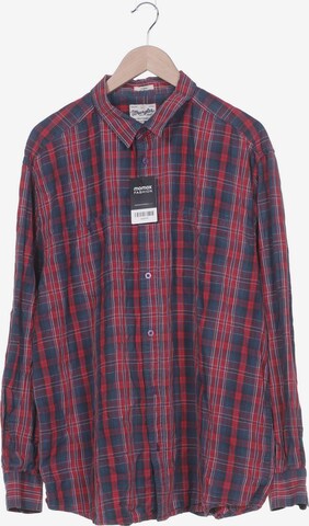 WRANGLER Button Up Shirt in XXXL in Red: front