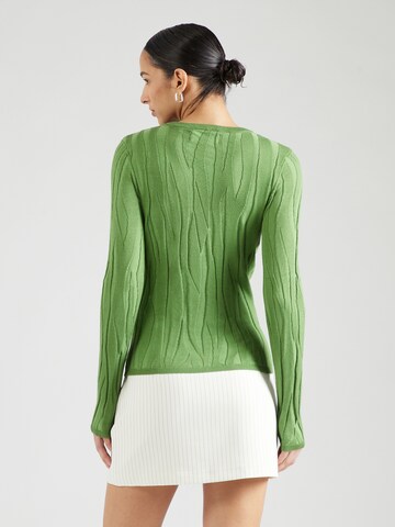 Moves Sweter 'Demarie' w kolorze zielony
