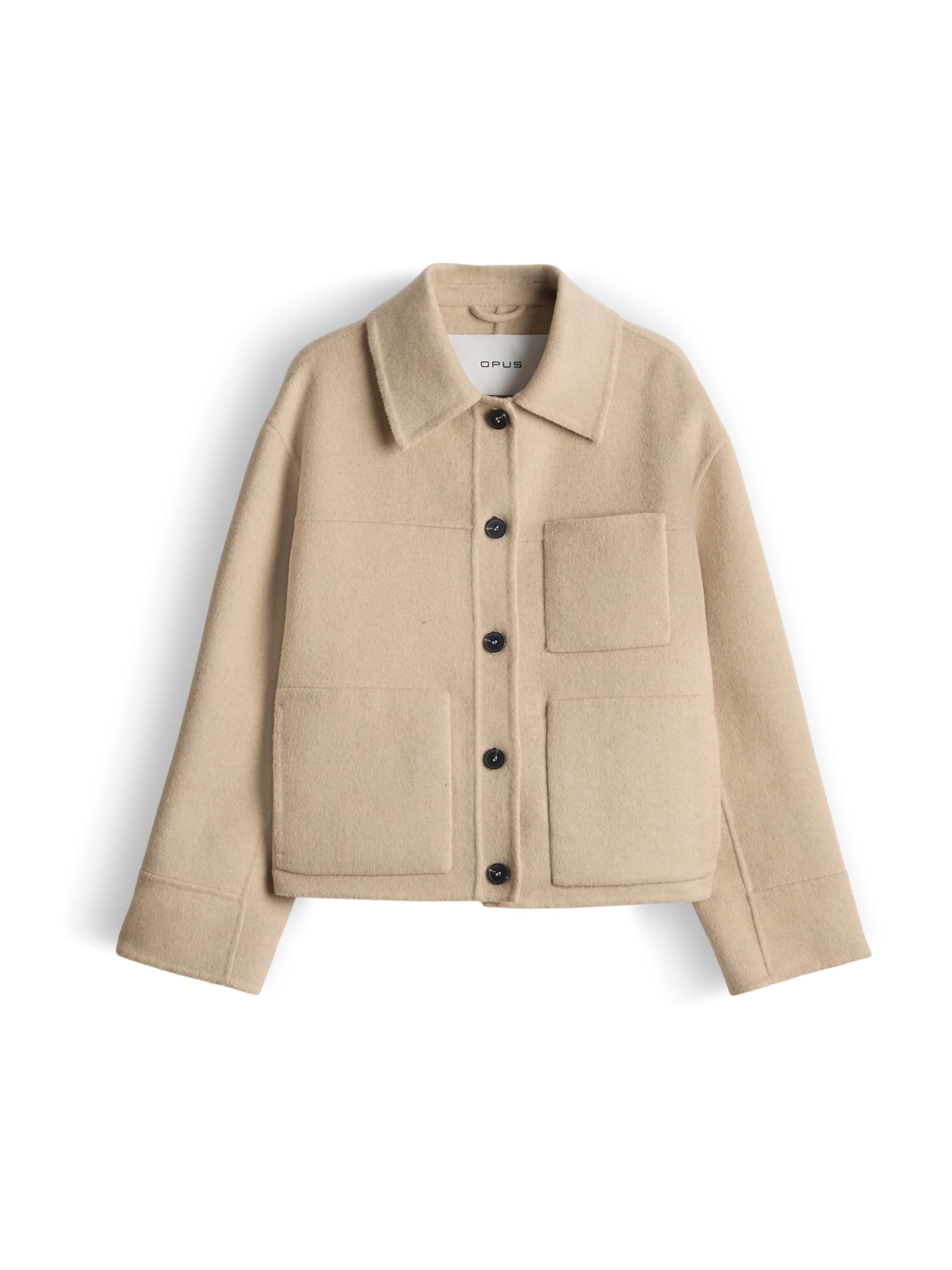 OPUS Tussenjas 'Helia' in Beige: voorkant