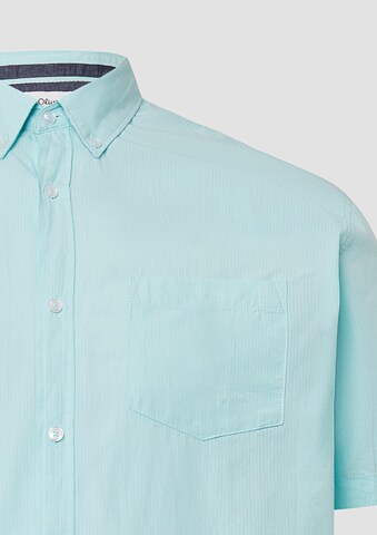 Coupe regular Chemise s.Oliver en vert