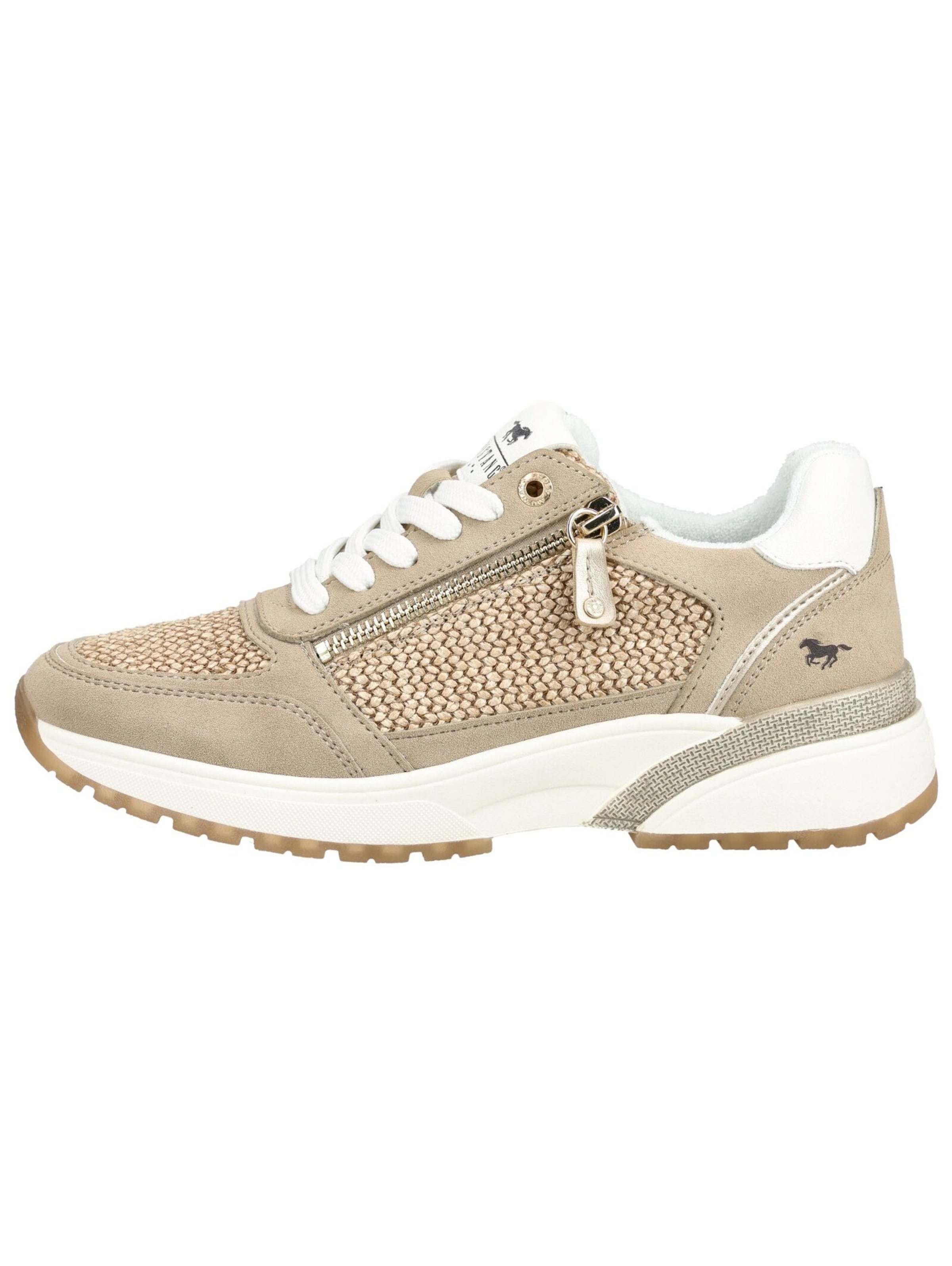 MUSTANG Sneakers laag in Beige