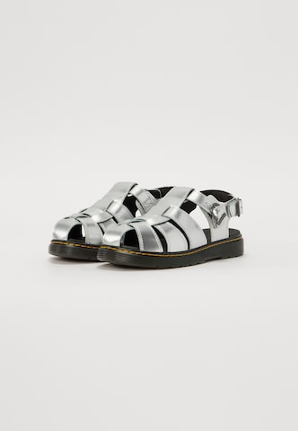Sandales 'Caarys Y' Dr. Martens en argent