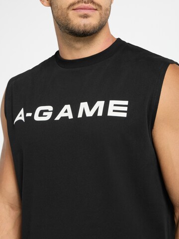 A-Game Функционална тениска в черно
