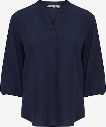 Fransa Blouse 'FAMADDIE 7' in Blue: front