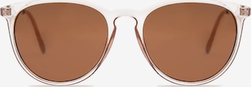 Lunettes de soleil ECO Shades en marron : devant