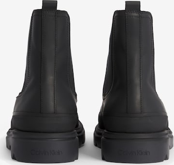 Calvin Klein Chelsea škornji | črna barva