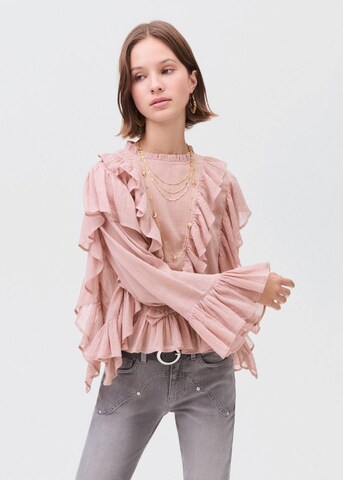 MANGO TEEN Blouse 'Giovanna' in Pink: front
