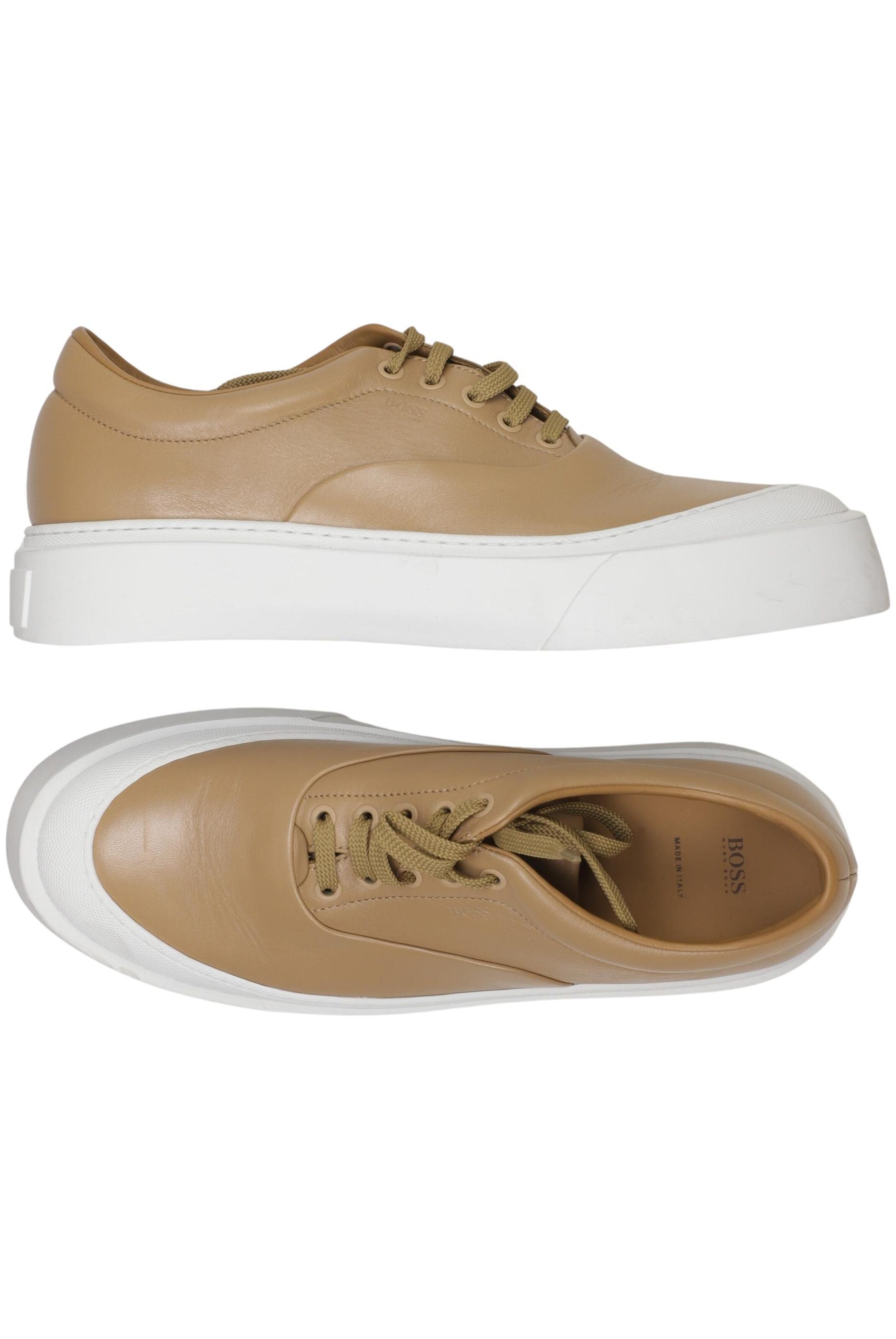 BOSS Sneaker 44 in Beige: Vorderseite