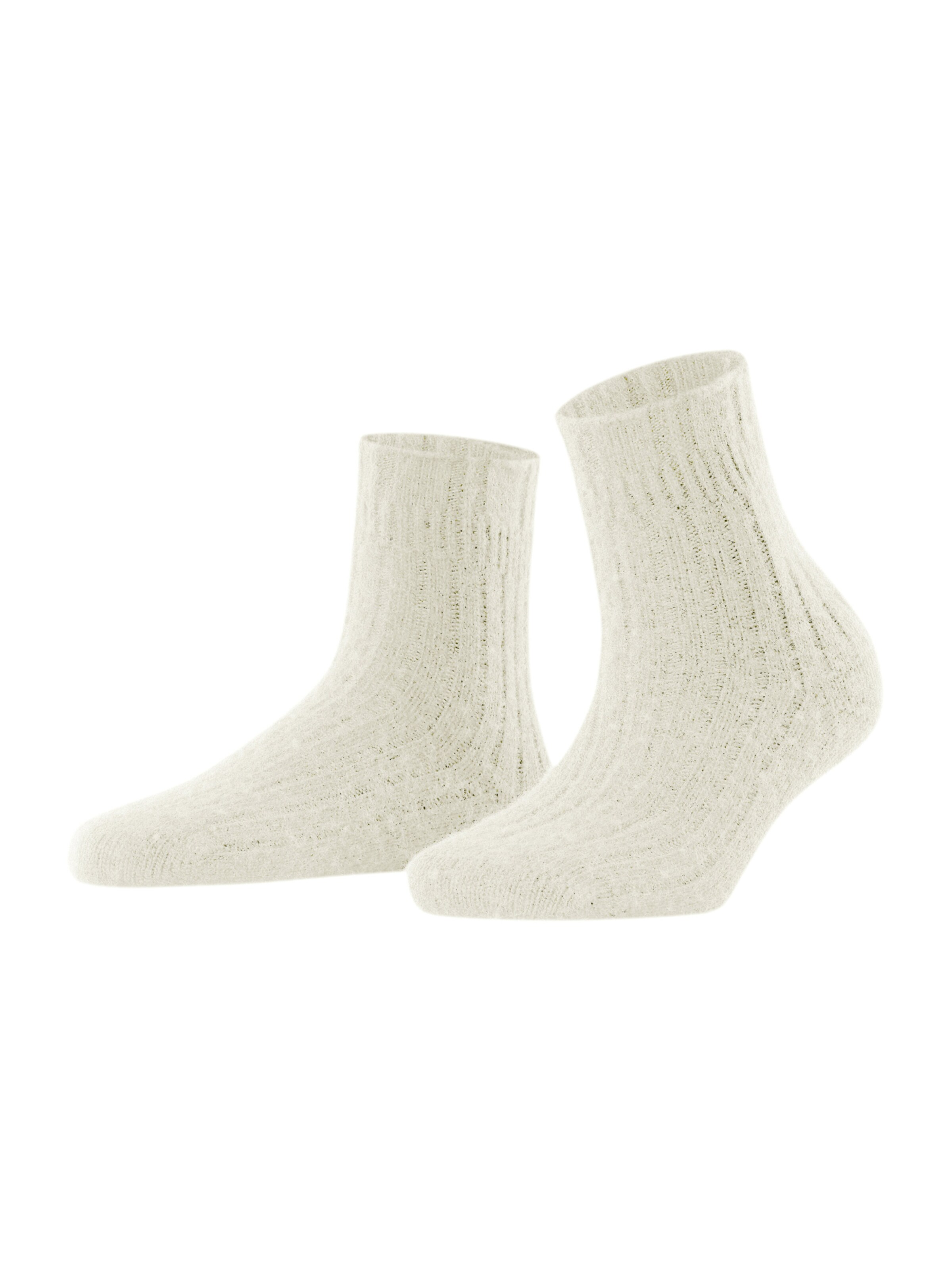 Șosete de la FALKE pe alb: față