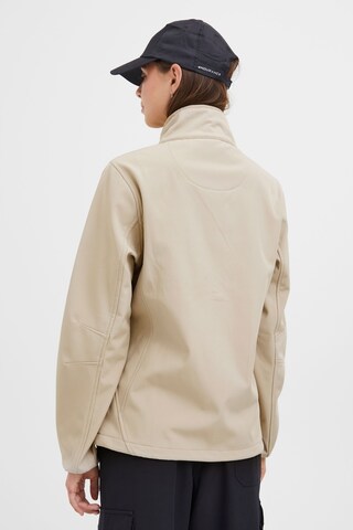 North Bend Softshelljacke "Nbcorrina" W-pro 8.000 Mit Wasserdichter Beschichtung in Beige