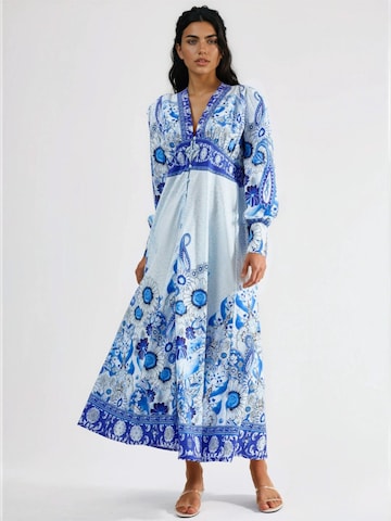 MSN Collection Obleka 'Maxi' | modra barva