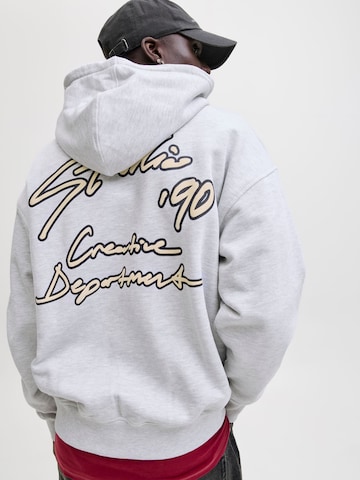 Sweat-shirt JACK & JONES en blanc