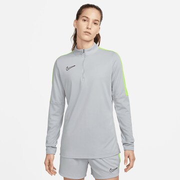 NIKE Athletic Sweatshirt 'Academy 23' in Grey: front