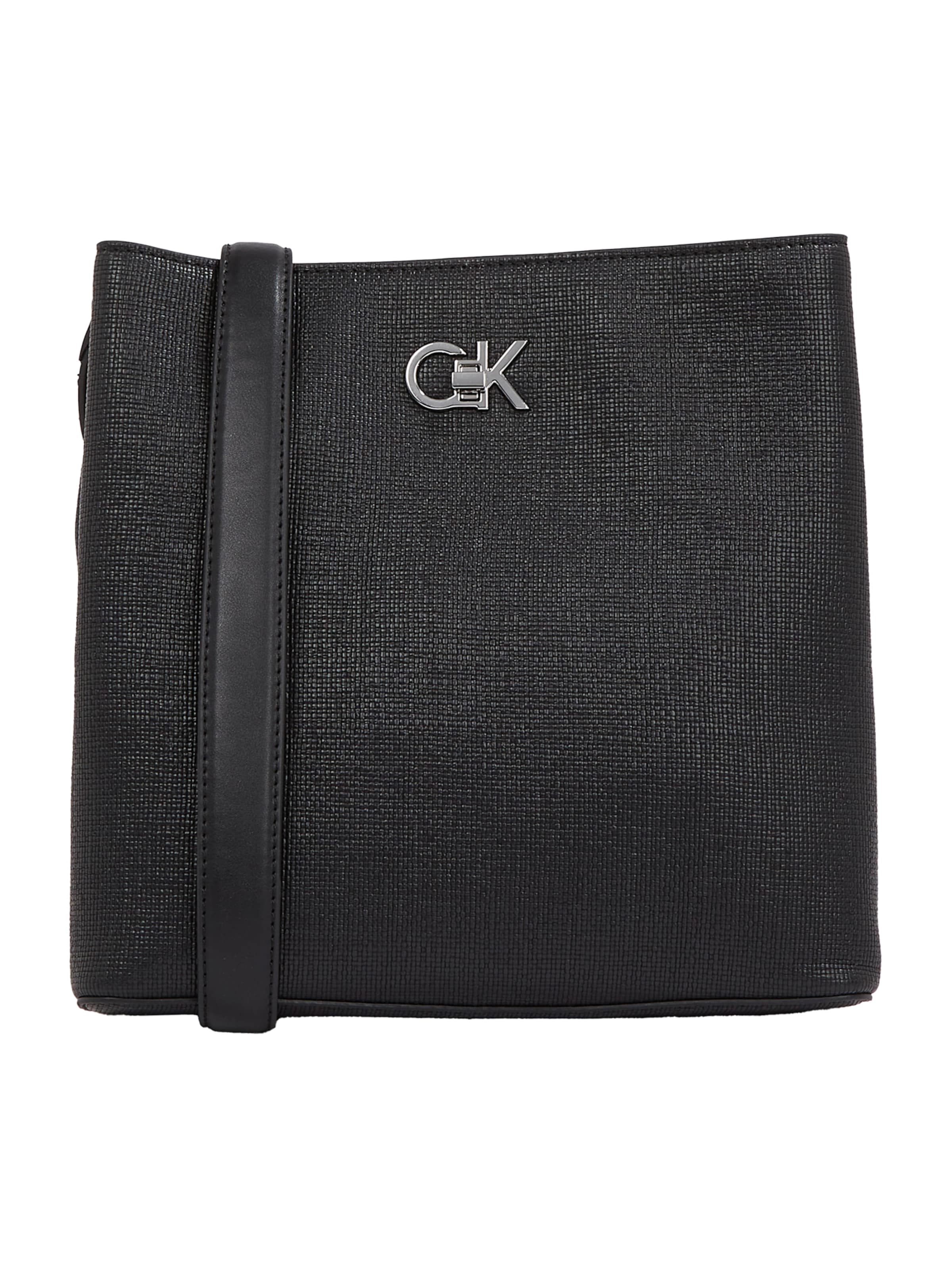 Calvin Klein Τσάντα ώμου σε μαύρο: μπροστά