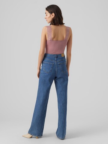 VERO MODA Top 'VMRosa' w kolorze różowy