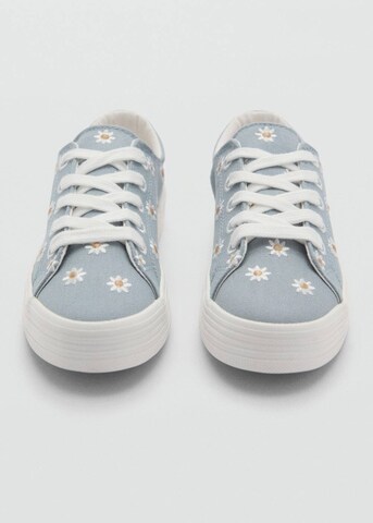 MANGO KIDS Sneaker 'Wendy' in Blau